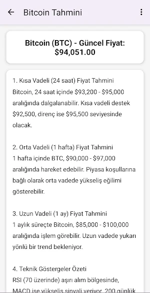 Kripto Analiz Yapay Zeka İle Screenshot 3