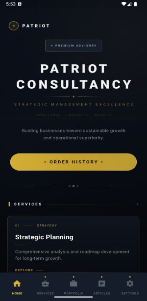 Patriot Consultancy Screenshot 0