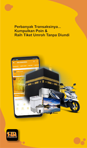 HR KOMUNIKA : Aplikasi Pulsa, eCommerce, PPOB, PLN Screenshot 1