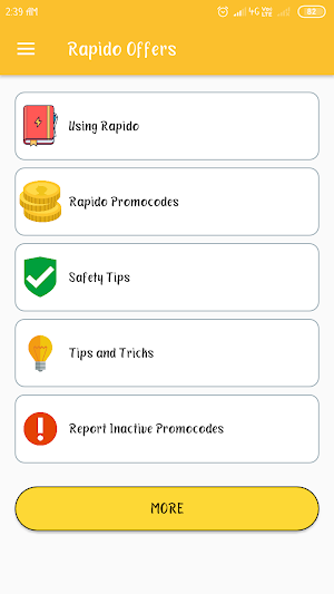 Rapido Offers - Promocodes, Tips, Tricks and more Screenshot 3