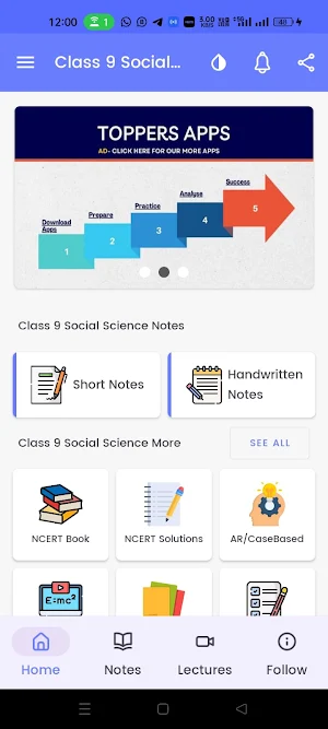 Class 9 Social Science Notes Screenshot 0