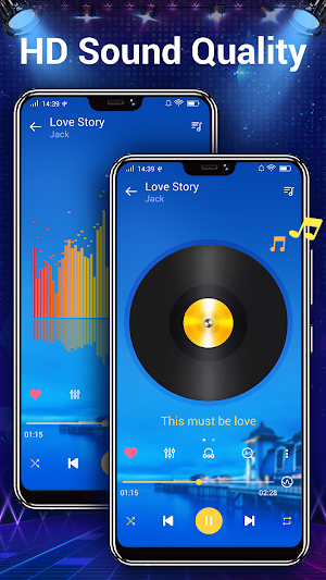 Music player - 10 bands equalizer Audio player Screenshot 2