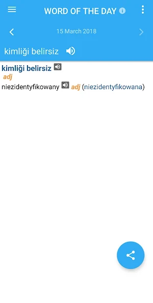 Polish-Turkish Dictionary Screenshot 3