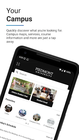 Piedmont University Screenshot 1