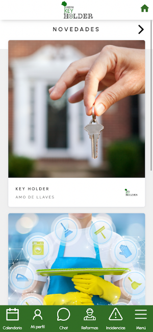 Green Key Holder Screenshot 0