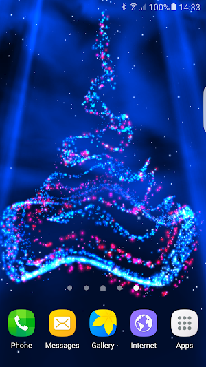 Christmas Live Wallpaper Screenshot 2