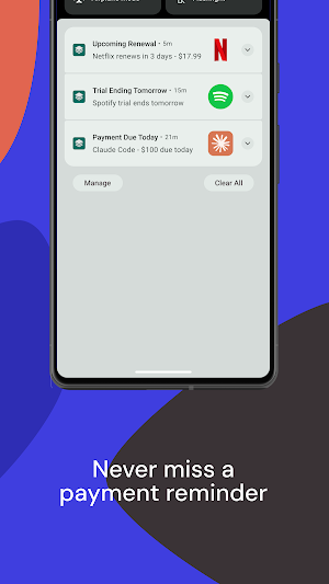 Subtrak - Subscription Tracker Screenshot 1