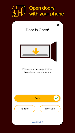 UPS Drop Box Screenshot 2