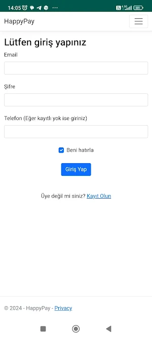 HappyPay Screenshot 1