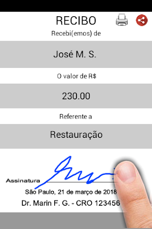 Recibo Fácil Screenshot 1