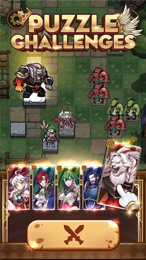 Puzzle Defenders Screenshot 1