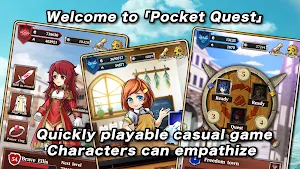 Pocket Quest Three Braves Screenshot 0