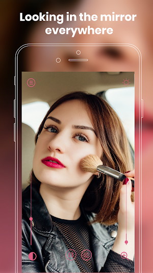 Mirror Plus - Pocket Mirror - Makeup and Shaving Screenshot 0