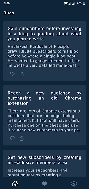 Growth Bites Screenshot 0