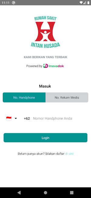Mobile Pasien RSIH Screenshot 0