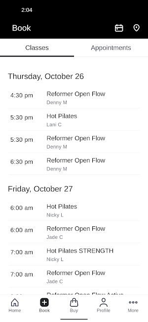 Pilates Republic Screenshot 1