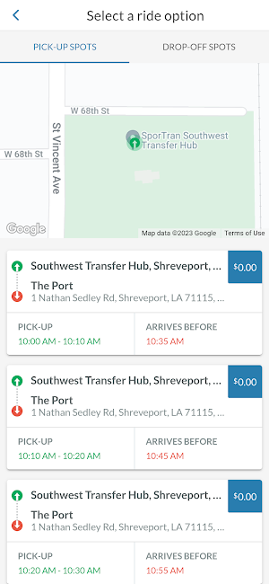 SporTran Screenshot 3