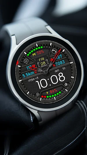 Hybrid FORC URX107 Watch face Screenshot 3