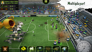 FootLOL: Crazy Soccer Free! Action Football game Screenshot 0