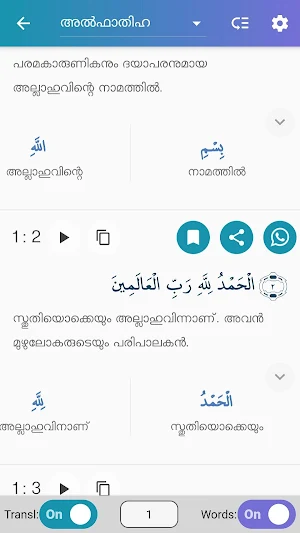 Quran Lalithasaram Screenshot 3