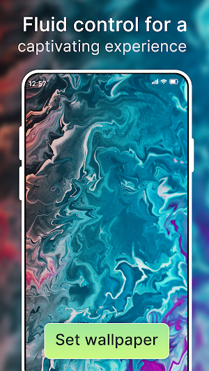 Fluid Live Wallpaper- 4K Magic Screenshot 2