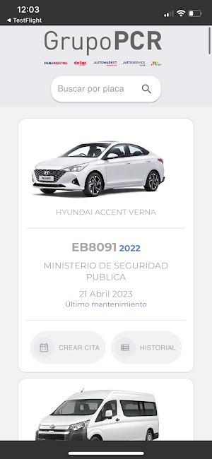 AutoService Taller Screenshot 1