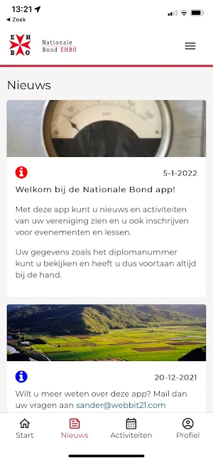 Nationale Bond app Screenshot 0