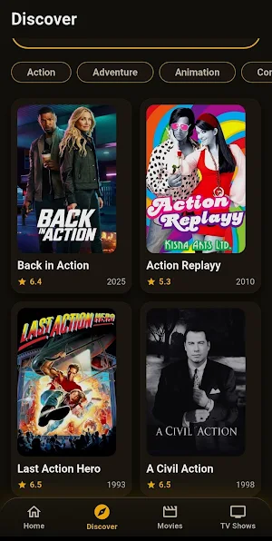PipocaFlix - Filmes e Séries Screenshot 1