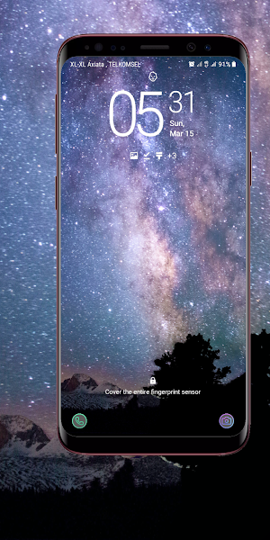 Starry Sky Wallpaper Screenshot 3