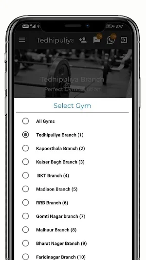 Olympia Fitness Screenshot 3