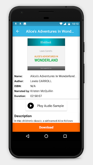Fiction Audiobooks Screenshot 1