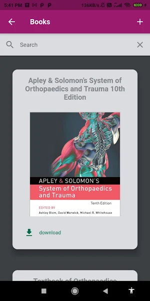 Medical Books Screenshot 3