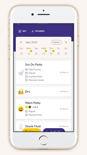 Potty Whiz: Potty Training Assistant Screenshot 1