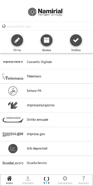 DigitalDNA Namirial Screenshot 0