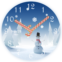 Christmas Snowman Watch Face