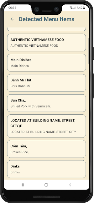 Menu Mate Screenshot 3