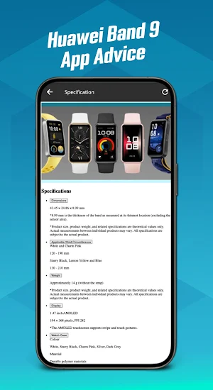 Huawei Band 9 App Advice Screenshot 3