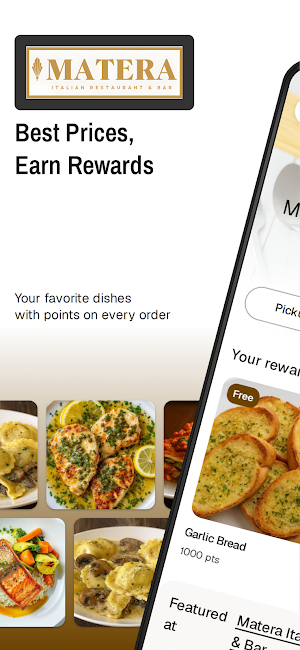 Matera Italian Restaurant Screenshot 0