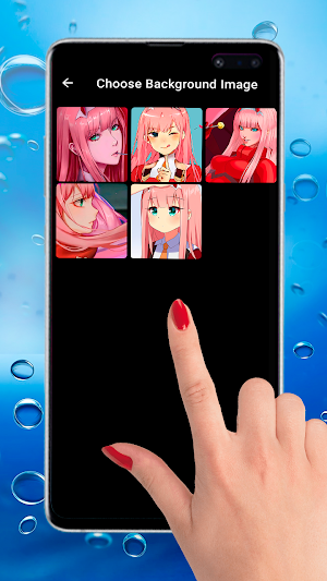 Zero Two Cute Anime Darling 4K Live Wallpaper Screenshot 2