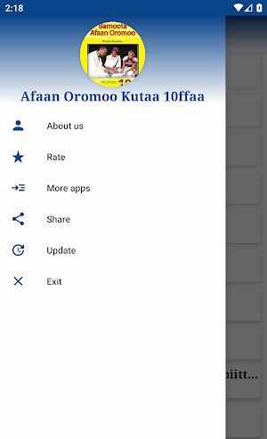 Afaan Oromoo Kutaa 10ffaa Screenshot 0