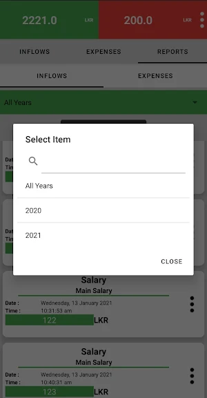 Mini Accountant Screenshot 2