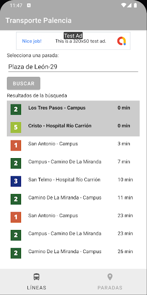 Bus Palencia Screenshot 1