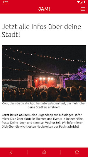 JAM! Mössingen Screenshot 0