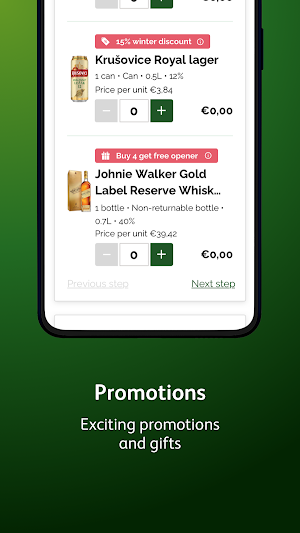 HEINEKEN B2B Online Screenshot 3