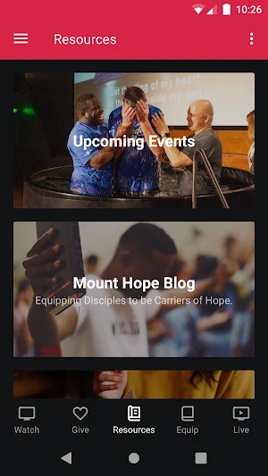 Mount Hope Church Screenshot 2