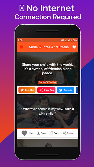 Smile Quotes And Status Screenshot 3