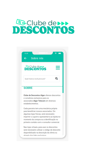 Clube de Descontos Algar Screenshot 2