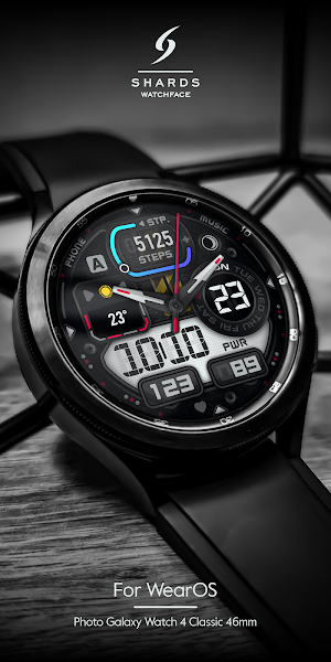 SH019 Watch Face, WearOS watch Screenshot 1