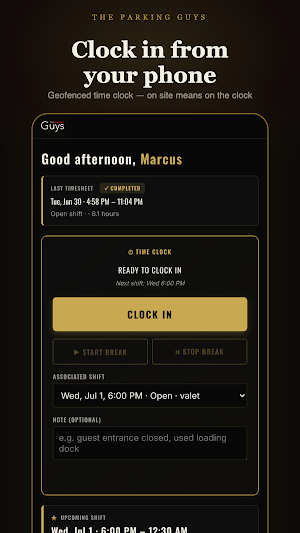 TPG Team Portal Screenshot 0