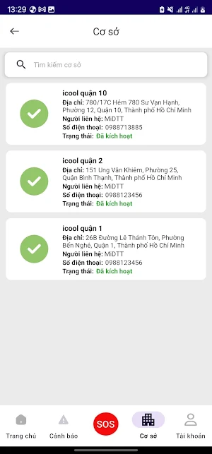 GSafePro - Cảnh báo cháy nhanh Screenshot 2